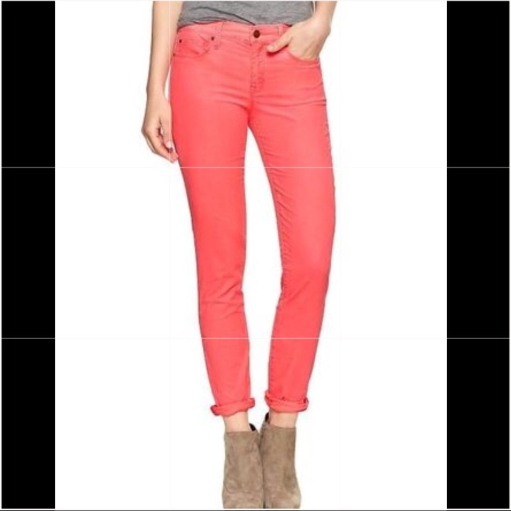 Gap Coral Skinny Jeans